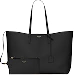 Saint Laurent E/W Shopping Bag Black
