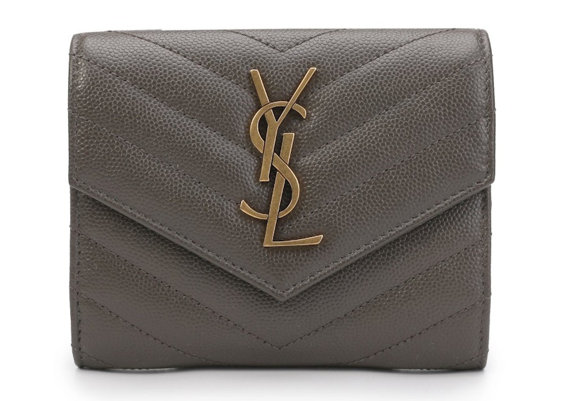 ysl small flap wallet