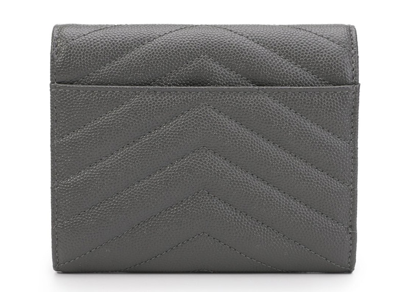 Saint laurent discount monogram flap wallet