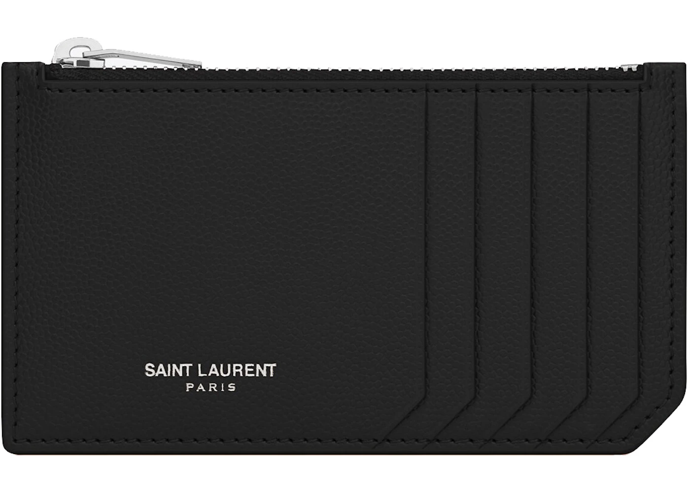 Saint laurent fragments zipped card case Clearance