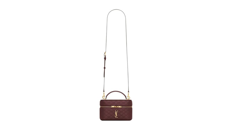 Saint Laurent Gaby Vanity Medium Rouge Cabernet