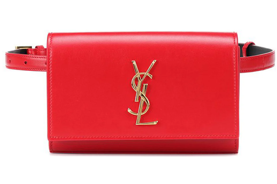 Saint Laurent Kate Belt Bag Red