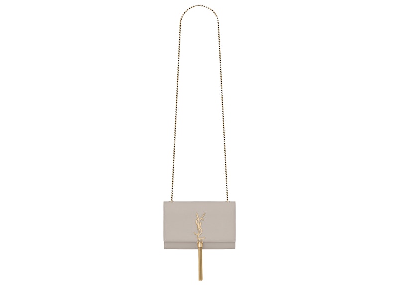 ysl beige tassel bag