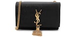 Saint Laurent Kate Shoulder Bag Black