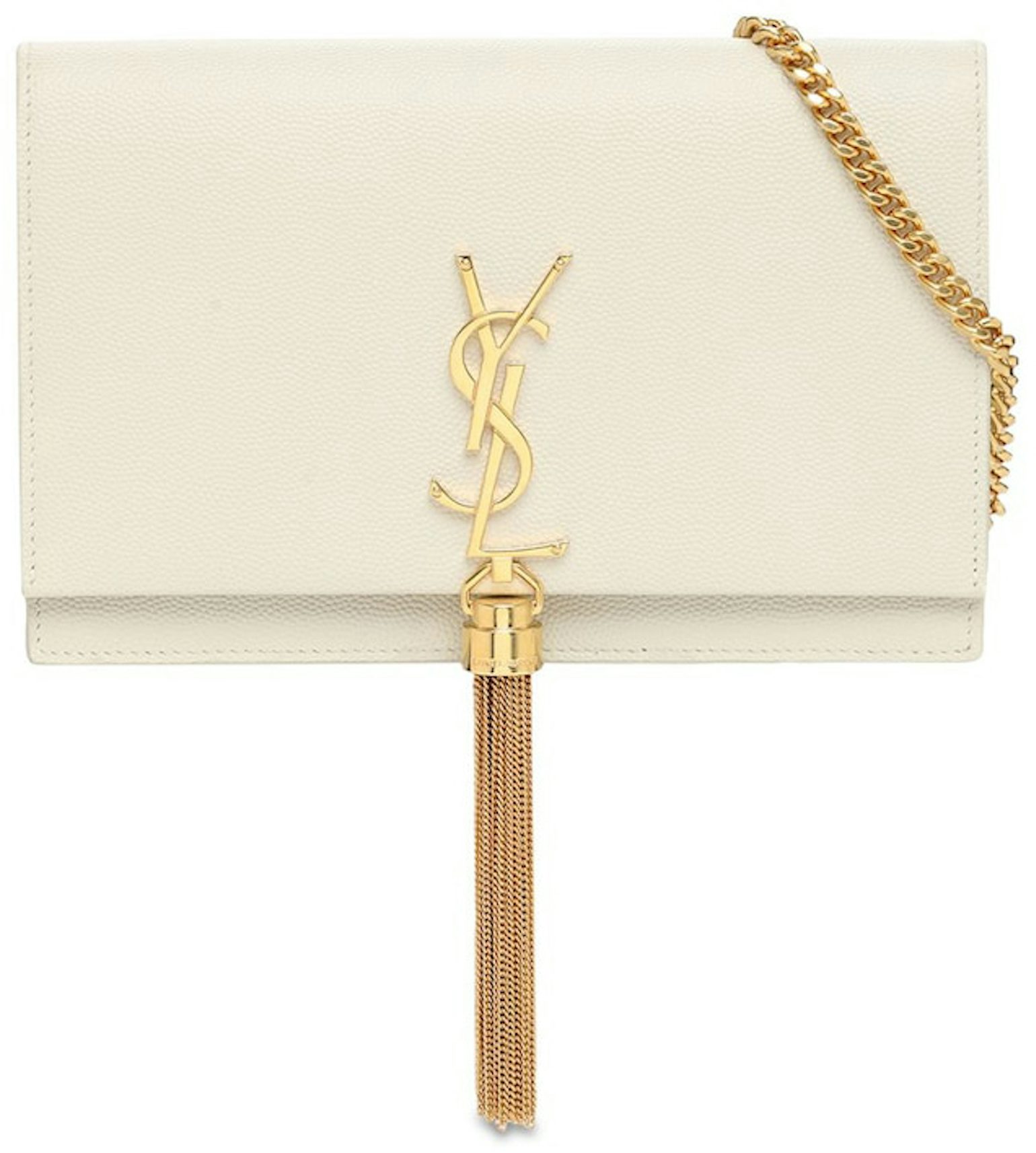 Saint Laurent Small Classic Monogram Kate Tassel Satchel Bag