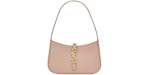 Saint Laurent Le 5 A 7 Mini Hobo Bag In Smooth Leather Rosy Sand
