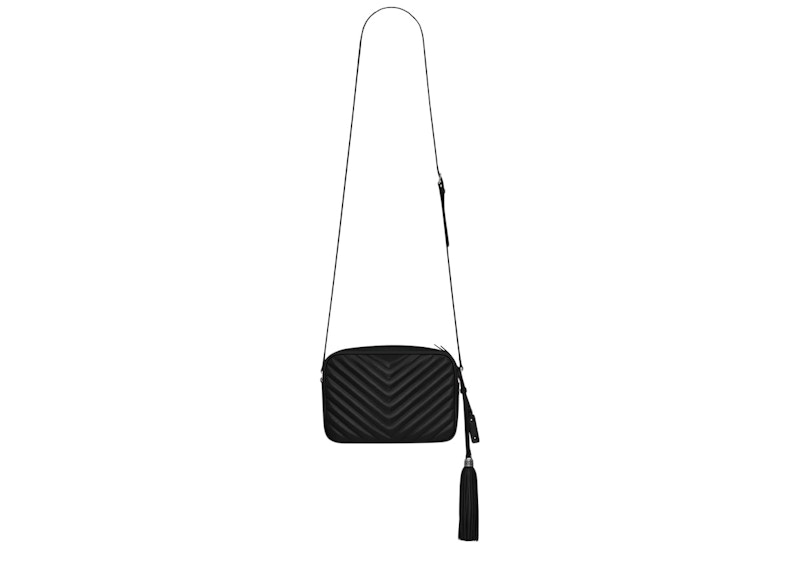 Saint Laurent Lou Camera Bag Crossbody Matelasse Leather Black in