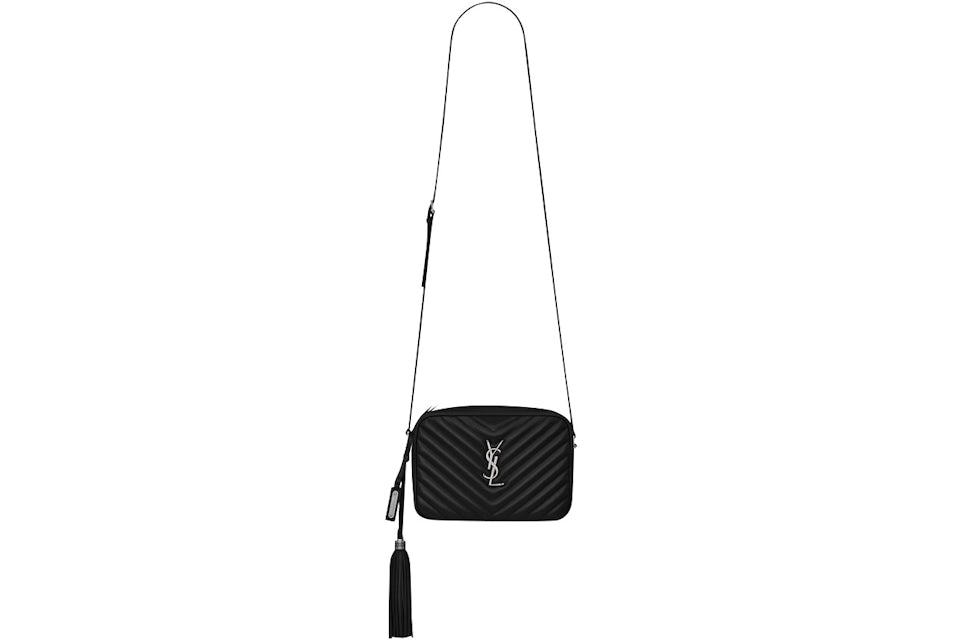 Saint Laurent Lou Camera Bag Crossbody Matelasse Leather Black in