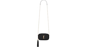 Saint Laurent Lou Crossbody Bag Mini Black
