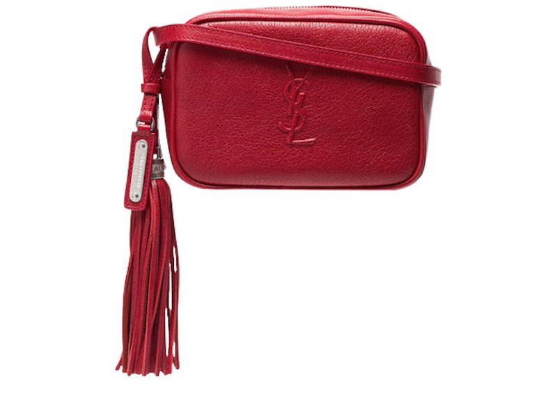 ysl red belt bag