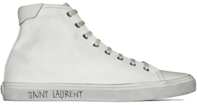 Saint Laurent Malibu Mid Optic White