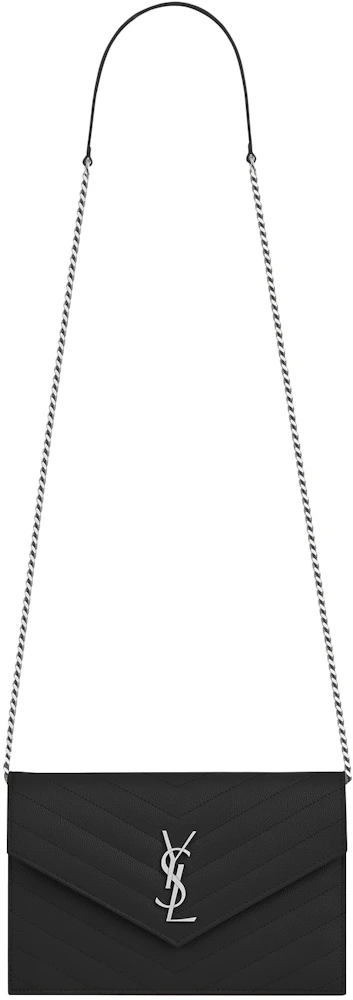 Buy Saint Laurent Envelope Chain Wallet 'Dark Beige' - 393953