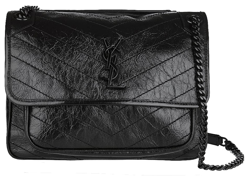 Saint Laurent Niki Shoulder Bag Medium Black