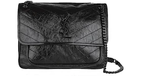 Saint Laurent Niki Shoulder Bag Medium Black