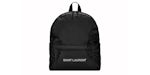 Saint Laurent Nuxx Backpack in Nylon Silver/Black