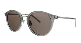 Saint Laurent Oval Sunglasses Silver (SL 57-005)