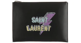 Saint Laurent Rider Clutch Pouch Small Black