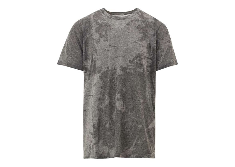 Saint laurent best sale shirt grey