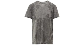 Saint Laurent Rive Gauche Devore T-Shirt Grey