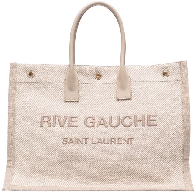 Saint Laurent 2021 Rive Gauche Tote - Neutrals Totes, Handbags