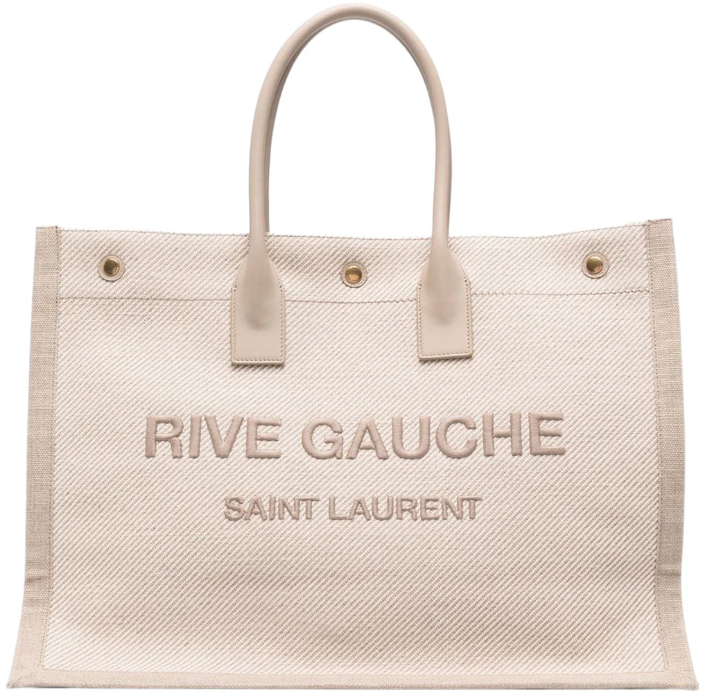 Saint Laurent Shopping Tote Bag - Neutrals