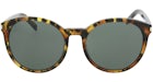 Saint Laurent Round-Frame Acetate Sunglasses Avana Grey (CLASSIC6-30000165-009)