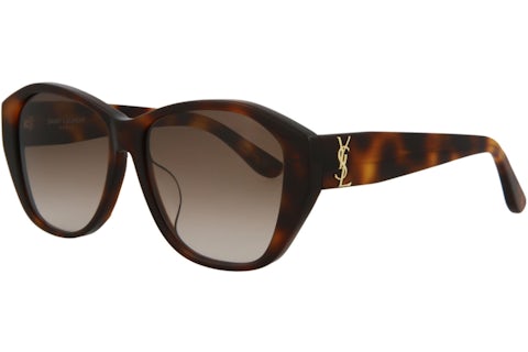 Saint Laurent Round-Frame Acetate Sunglasses Brown Brown Saint Laurent Round-Frame Acetate Sunglasses Brown Brown