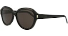 Gafas de sol Saint Laurent Round Oval Negro/Negro/Negro (SL400-30009332-001)