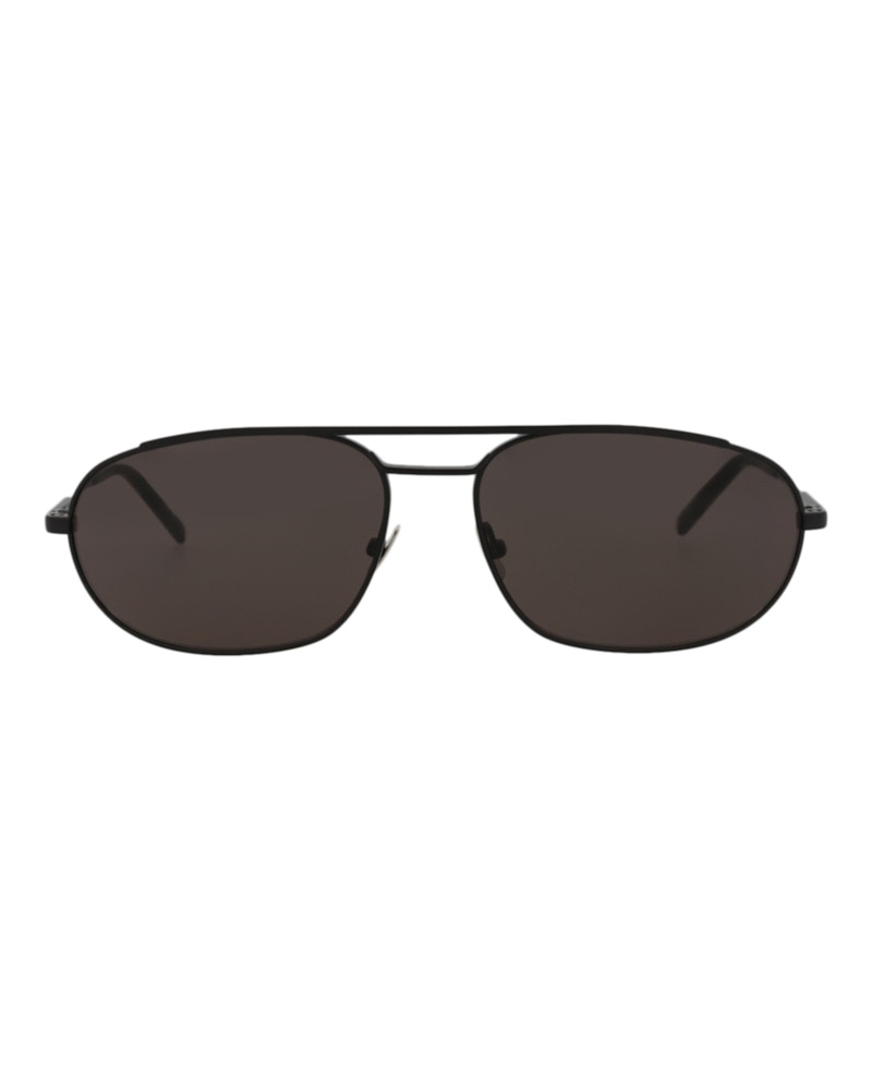 Saint Laurent Round Oval Sunglasses Black/Black/Black (Sl561-30013779-001)