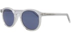 Saint Laurent Gafas de Sol Redondas Cristal/Cristal/Azul (SL521RIM-30013255-004)