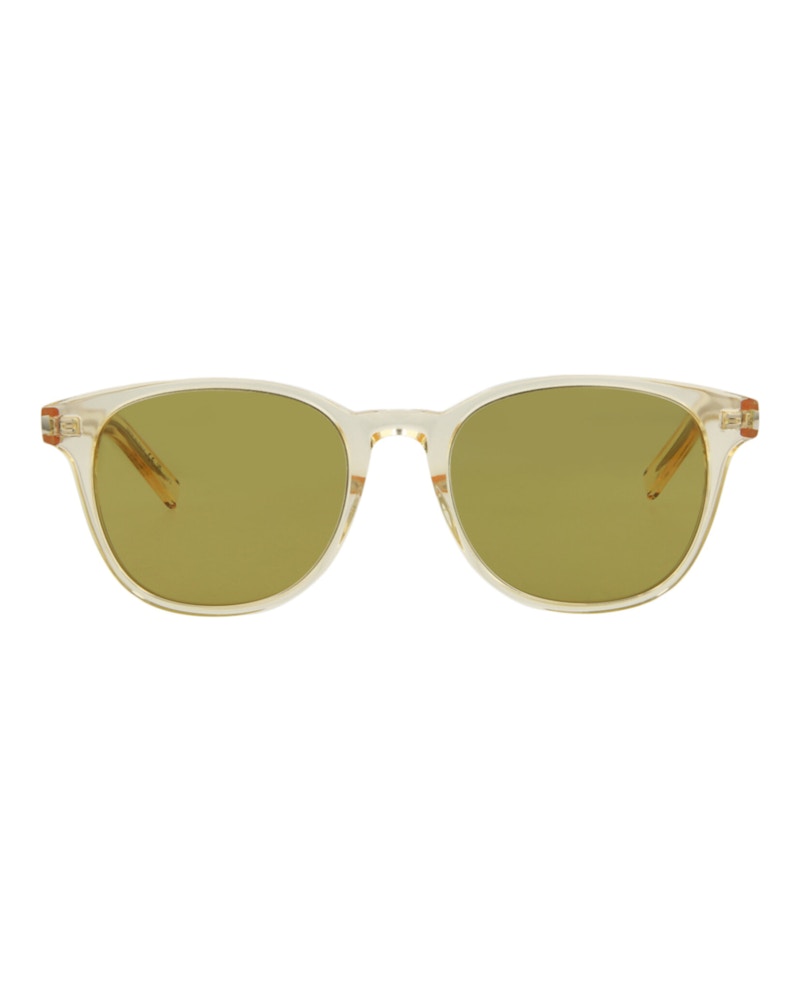 Saint Laurent Round Sunglasses Yellow/Yellow/Green (Sl527zoe-30013278-002)
