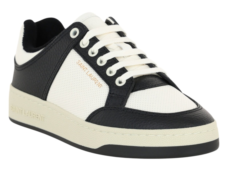 Saint Laurent Sl/61 Perforated Leather White (Women's)