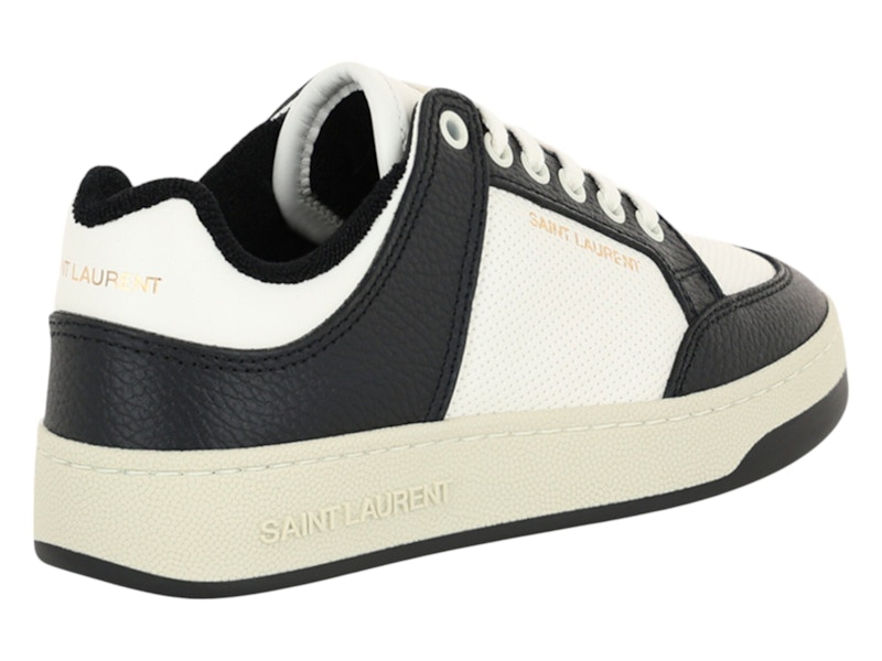 Saint Laurent Sl/61 Perforated Leather White (Women's)