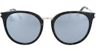 Saint Laurent Saint Laurent Round-Frame Sunglasses Silver/Silver (SL130-30001086-003)
