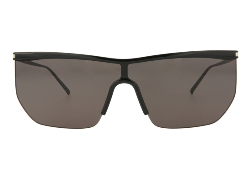 Saint Laurent Shield Sunglasses Black/Black (Sl519mask-30013068-001)