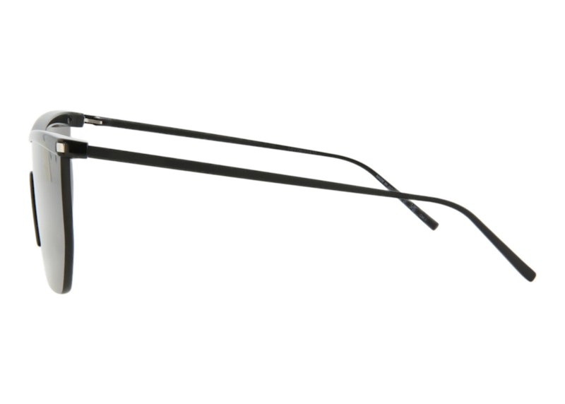 Saint Laurent Shield Sunglasses Black/Black (Sl519mask-30013068-001)