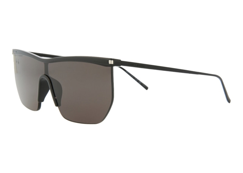 Pre-owned Saint Laurent Women's Shield Sunglasses001)(sl519mask In Black/black (sl519mask/30013068