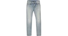 Saint Laurent Skinny 5 Pocket Low Denim Jeans Santa Monica Blau