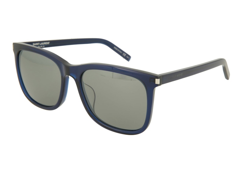 Saint laurent blue sunglasses online