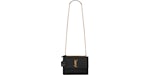 Saint Laurent Sunset Chain Bag Medium Noir
