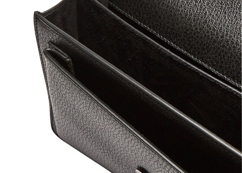 Saint Laurent Sunset Crossbody Medium Black