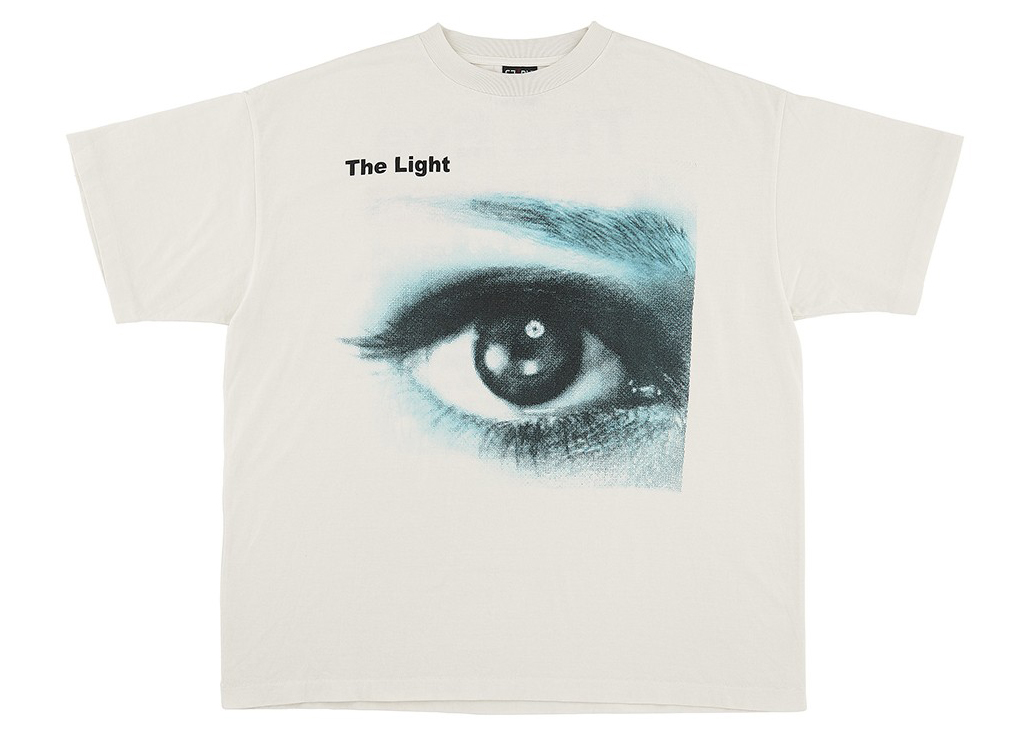 Saint Michael Eye T-shirt White Men's - SS21 - US