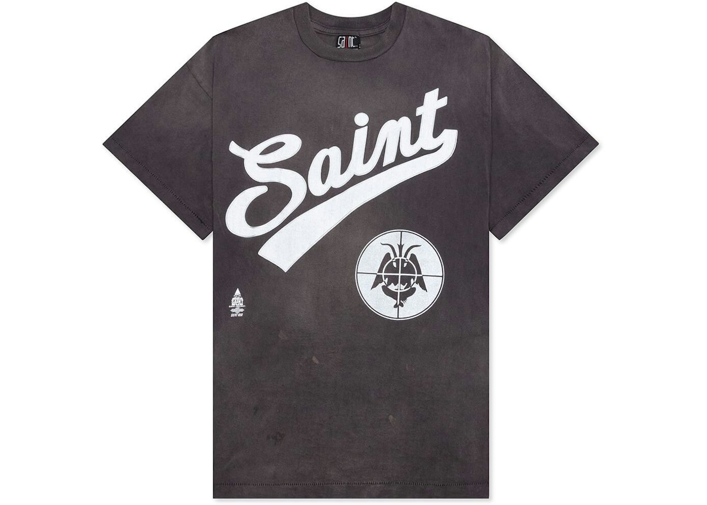 Saint Michael Focus T Shirt Black Saint Michael Focus T Shirt Black