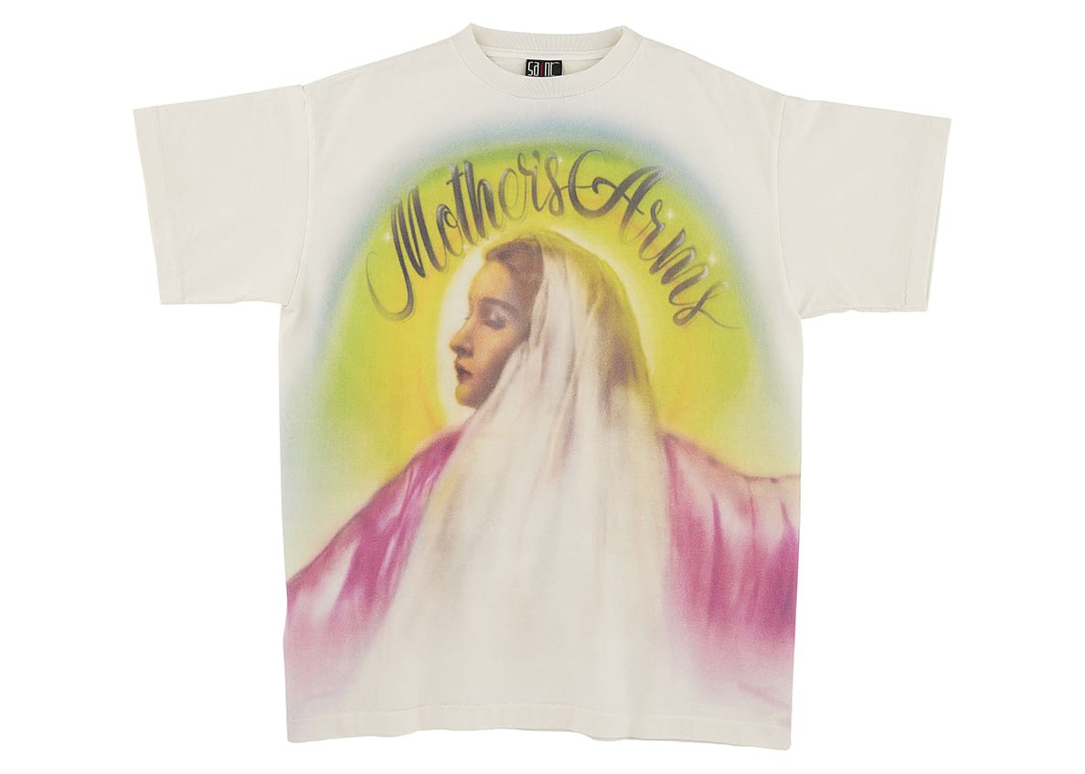 Saint Michael Hug T-shirt White - SS21 - US