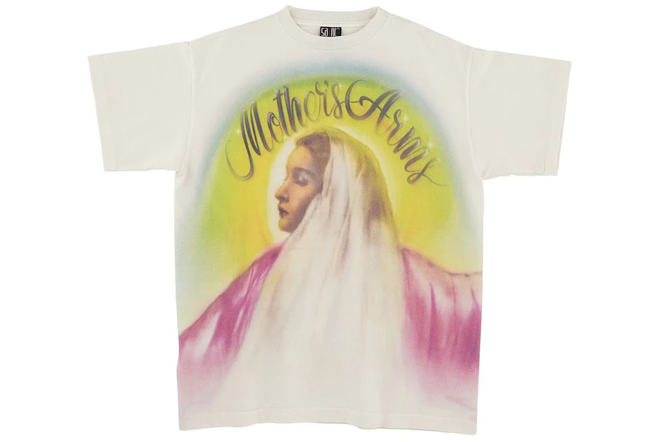Saint Michael Hug T-shirt White