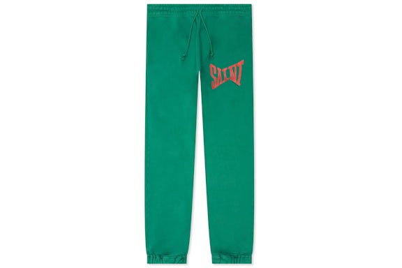 Saint Michael Ribbon Logo Rot Hose Grün