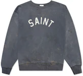 Saint Michael Saint Crewneck Sweatshirt Gray/Blue