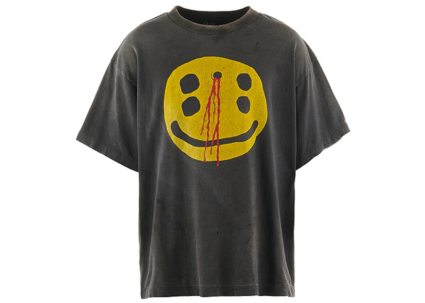 Saint Michael x Cactus Plant Flea Market SMILE Tee Black Men's