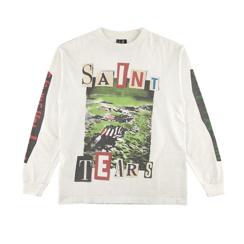 Saint Michael x Denim Tears Saint Tears L/S T-shirt White メンズ