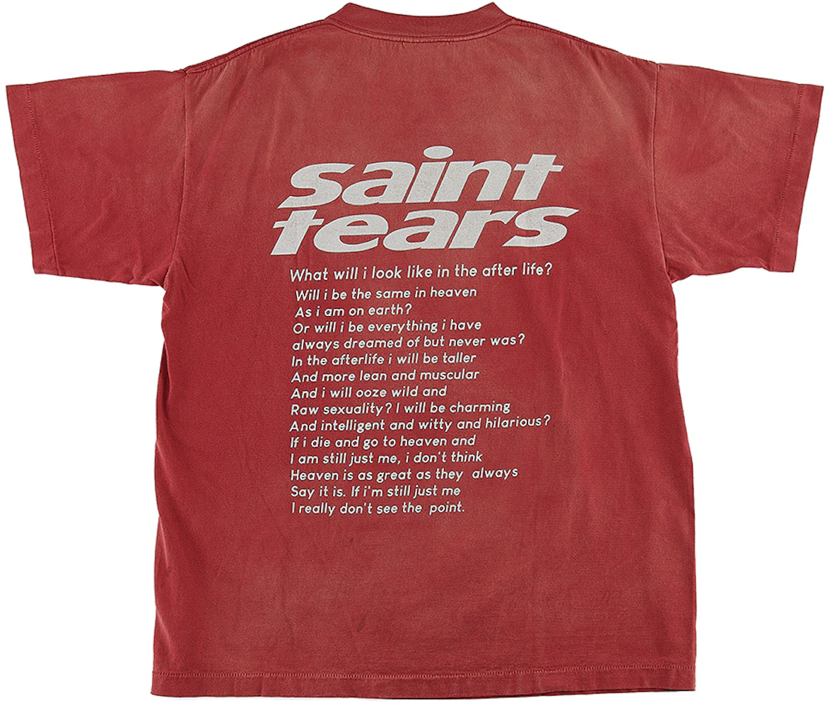 Saint Tears Tee Deep Red